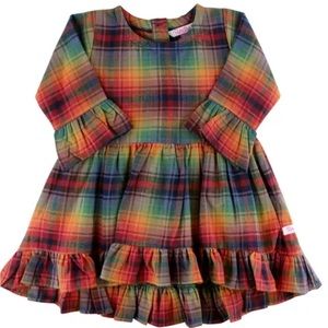 Rufflebutts High Low Ruffle Tunic - 2T
